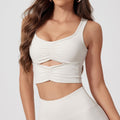 Casual Fitness Sports Bra Tight Shockproof Top