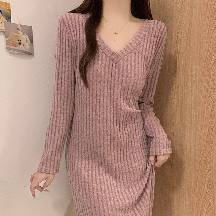 Women's Spring And Autumn Cotton Night Dress